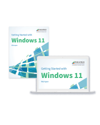 Print and Digital Cover of Getting Started with Windows 11