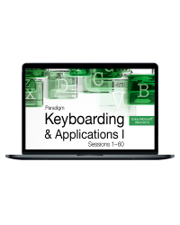 Keyboarding and Applications I, Sessions 1-60 using Microsoft Word 2019