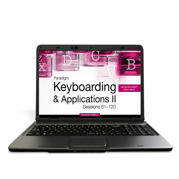 Keyboarding & Applications II, Sessions 61120 using Microsoft Word