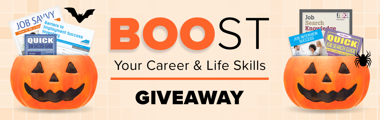 BOOst Your Career & Life Skills - Giveaway