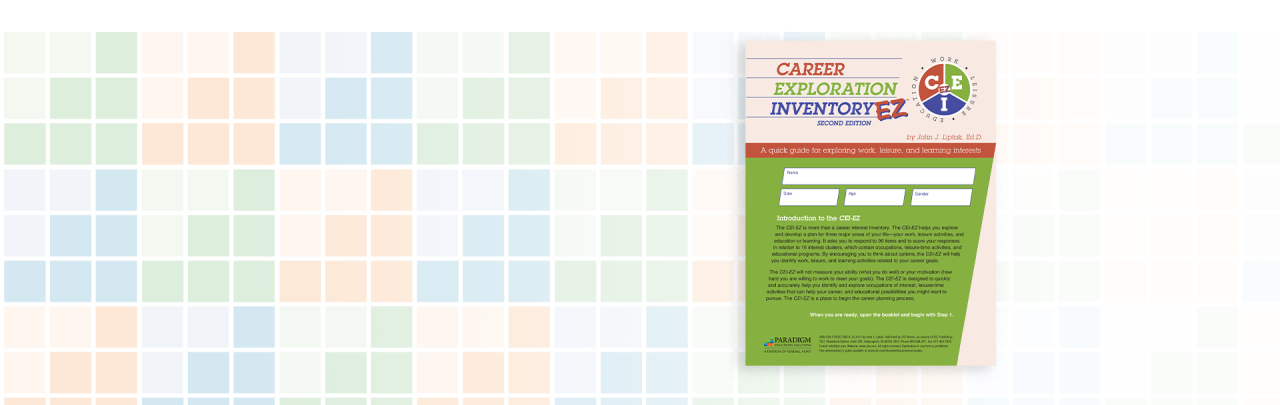 Career Exploration Inventory EZ, Second Edition