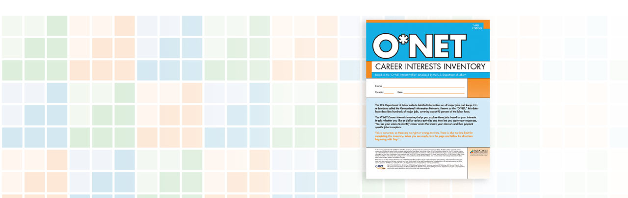 O*NET Career Interests Inventory, Third Edition