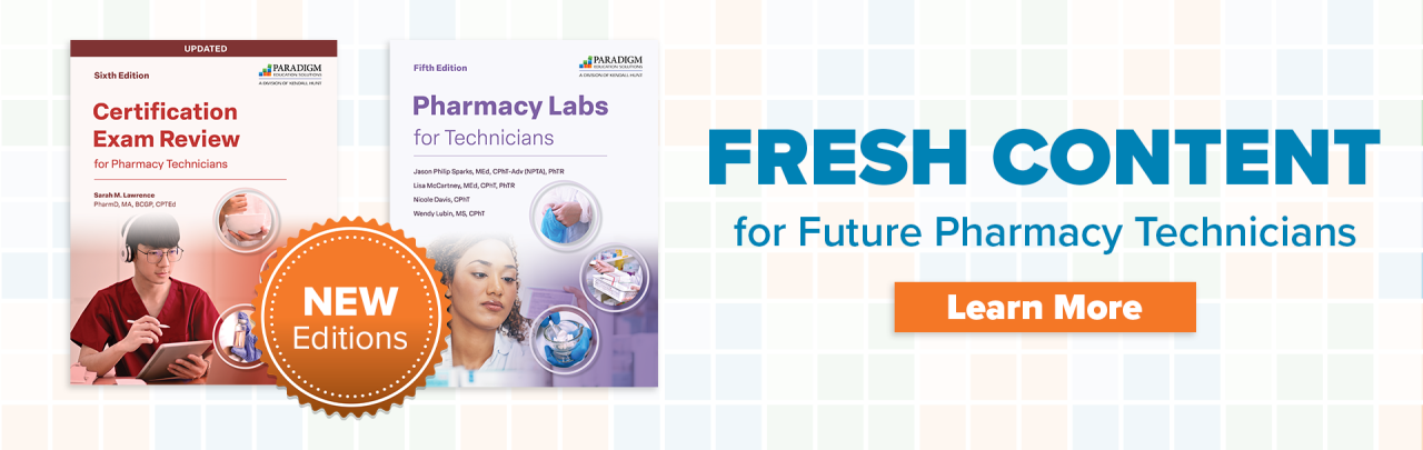 New Editions of Certification Exam Review and Pharmacy Labs