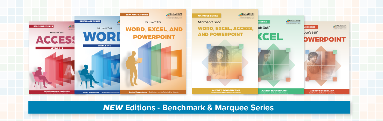 New Editions - Benchmark and Marquee Series