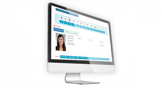 EHR Navigator on a Computer