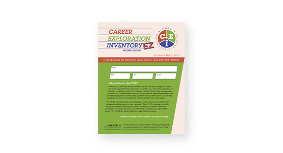 Cover of Career Exploration Inventory EZ, Second Edition