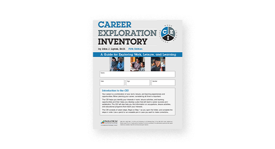 Cover of the Career Exploration Inventory