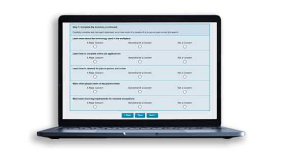 Digital Version of the Career Intake & Counseling Scale