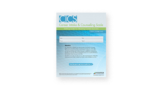 Cover of Career Intake & Counseling Scale