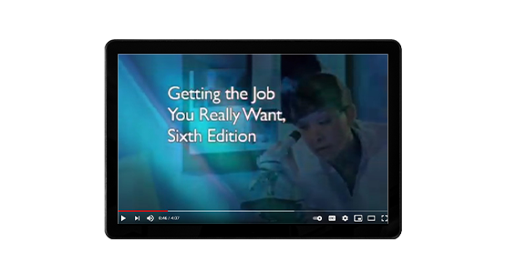 Screenshot from Getting the Job You Really Want Video Series