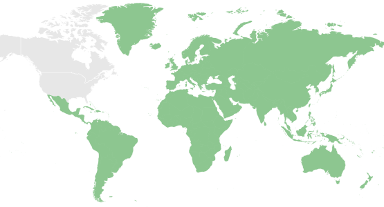 Map of the International Territory