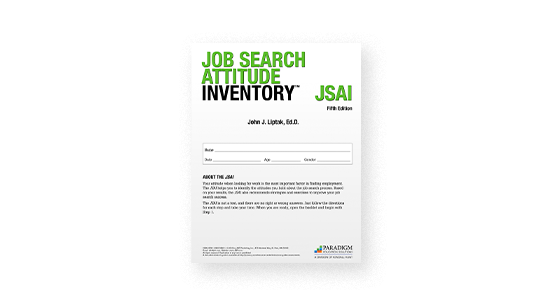 Cover of Job Search Attitude Inventory