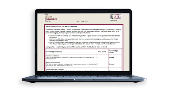 Digital Version of the Job Search Knowledge Scale