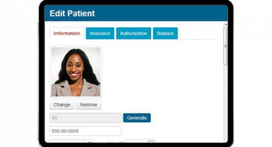 EHR Navigator on a Tablet
