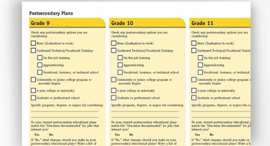 Interactive eBook shown on a tablet