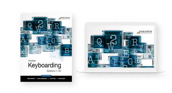 Print and Digital Cover of Keyboarding: Sessions 1-30, Seventh Edition
