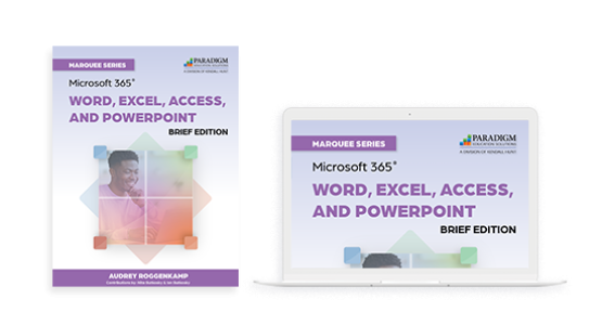 Marquee Series: Microsoft 365 Word, Excel, Access, PowerPoint, Brief Edition 2026