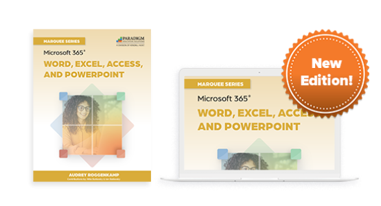 Marquee Series: Microsoft 365 Word, Excel, Access and PowerPoint