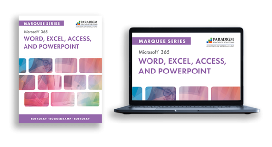 Marquee Series: Microsoft 365 Word, Excel, Access and PowerPoint