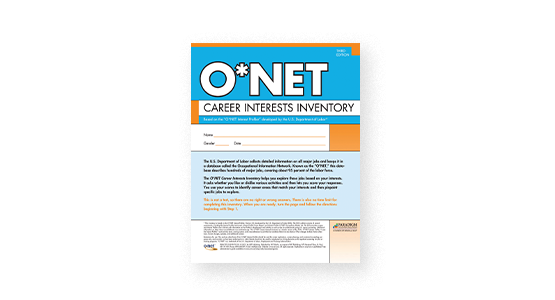 Cover of O*NET Career Interests Inventory, Third Edition