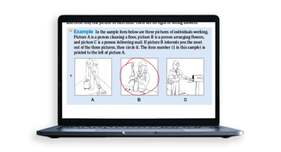 Digital Version of the Picture Interest Career Survey