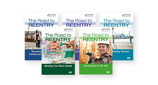 Covers of Road to Reentry Video Series