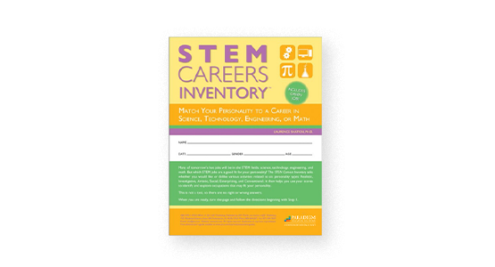Cover of STEM Careers Inventory