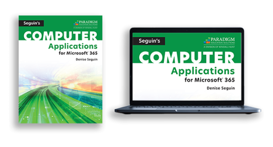 Seguin's COMPUTER Applications for Microsoft 365