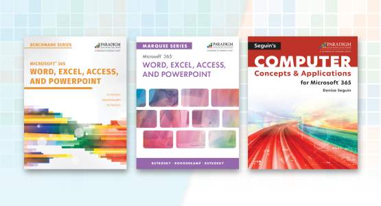 Microsoft Office Applications courseware from Paradigm