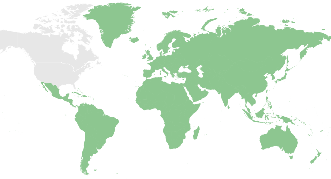 Map of the International Territory