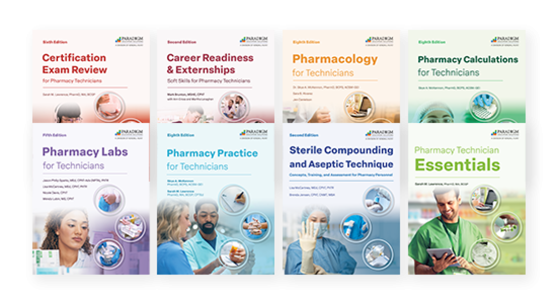 Pharmacy Technician courseware offered by Paradigm