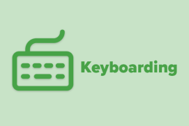 Symbol of a keyboard